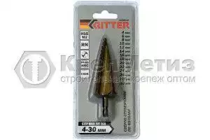 Сверло Ritter ступенчатое по металлу(4-30)